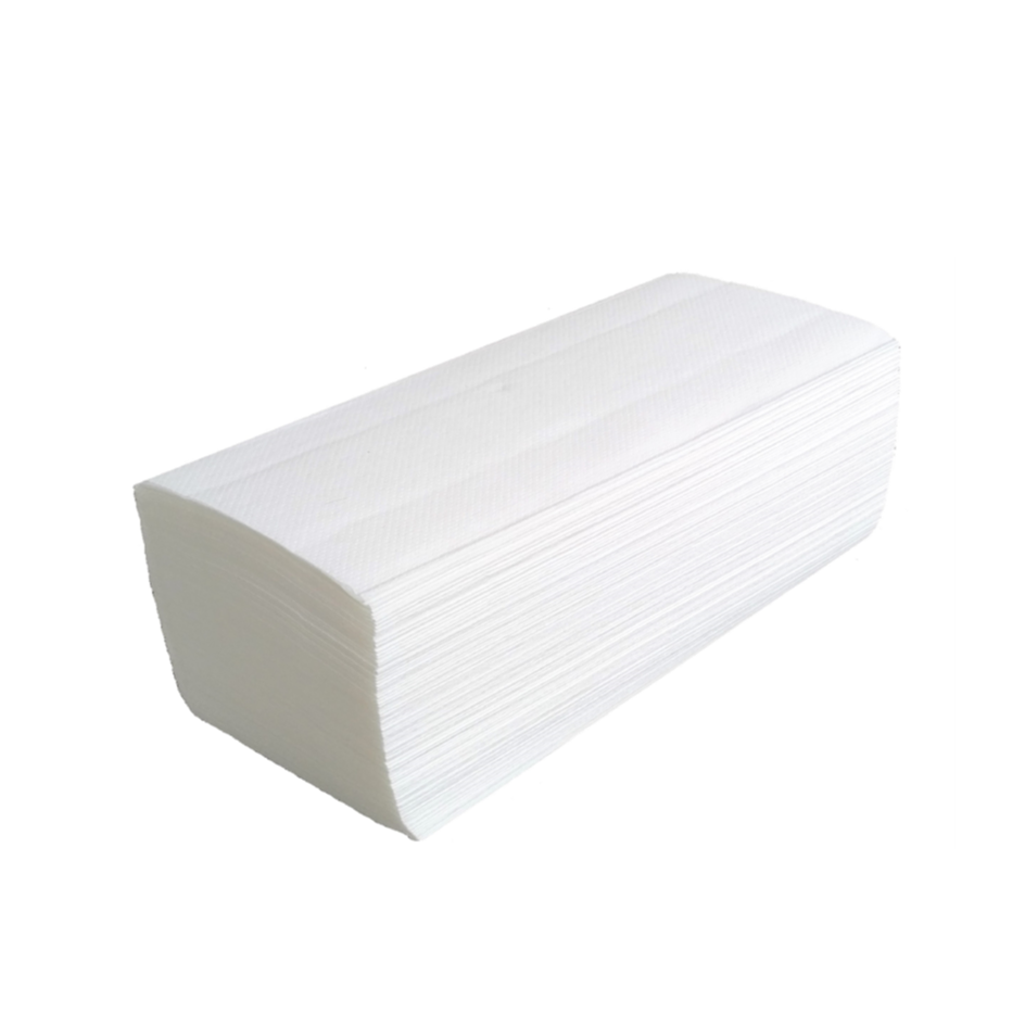 AmazonCommercial V-Falz Papierhandtücher 2-lagig 3150 Blatt 100% Zellulose 21x24 