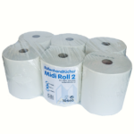 Rollenhandtücher Midi Roll 2 - 2-lagig Zellulose